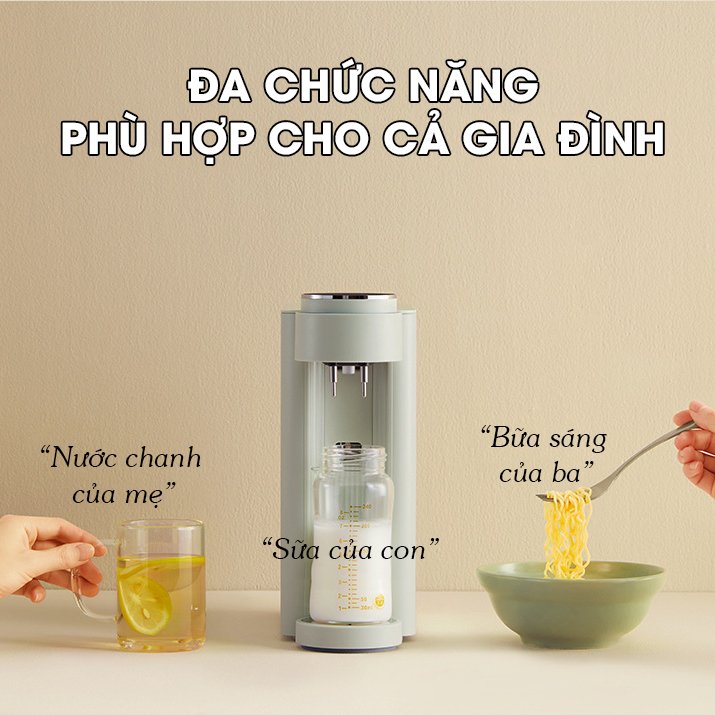 Máy Pha Trà - Đun Sôi Nước Tự Động Mokkom MK371 - Hàng Chính Hãng