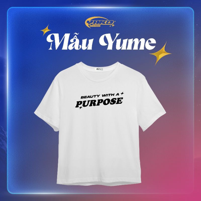 Áo thun YAKO, Thời trang T-Shirt Nam-Nữ YUME - Thương hiệu thời trang YAKO by Mai Phuong