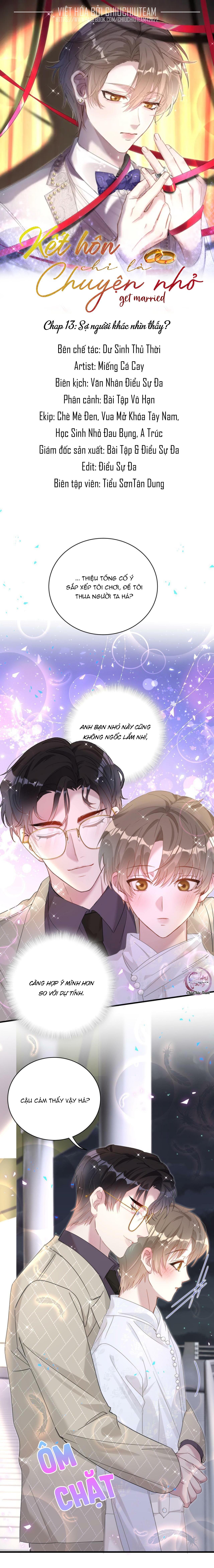 kết hôn là chuyện nhỏ chapter 13 1