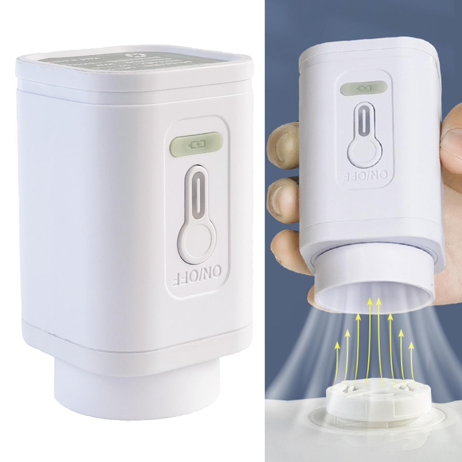 Vacuum Storage Bag Electric Air Pump Compact Hand Pump Multifunction Portable Durable Handheld Home Automatic for Clothes Pillows