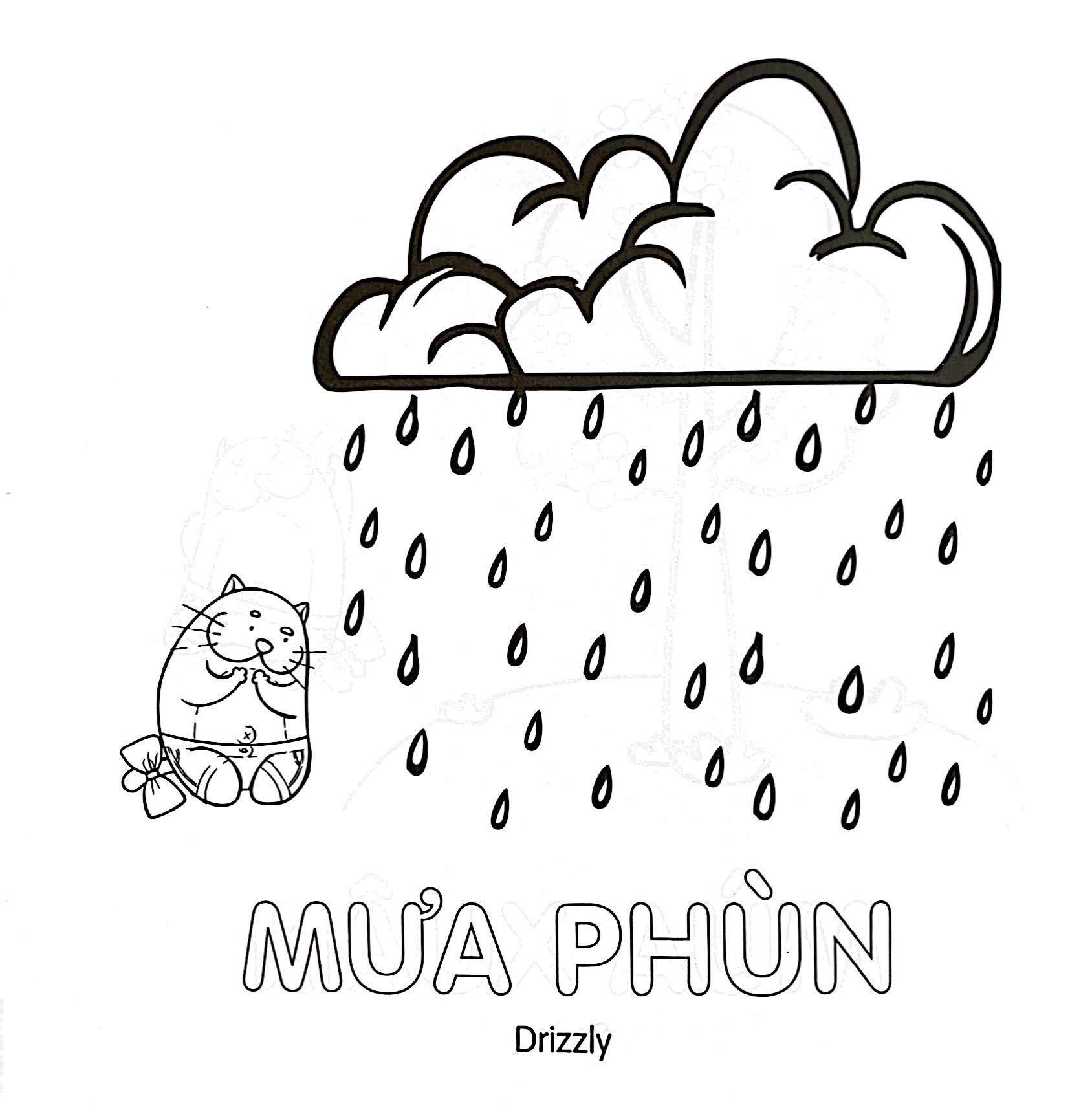 Hình ảnh Tô Màu Cùng Mèo Thông Thái - Song Ngữ Việt-Anh - Bốn Mùa (Dành Cho Trẻ Từ 3-5 Tuổi)