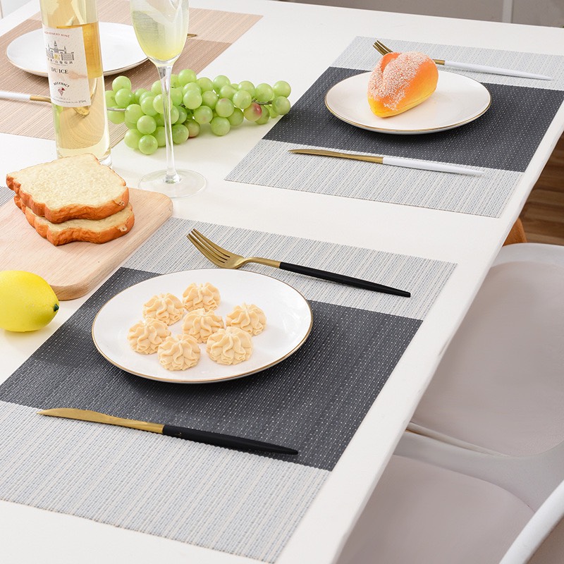 Tấm Lót Bàn Ăn, Miếng Lót Bàn Ăn Sang Trọng Loại Dày Nhựa PVC Chống Thấm Cách Nhiệt Cao Cấp