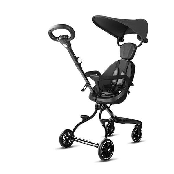 Xe đẩy 2 chiều gấp gọn Baobaohao Only V3 Plus có đệm và mái che