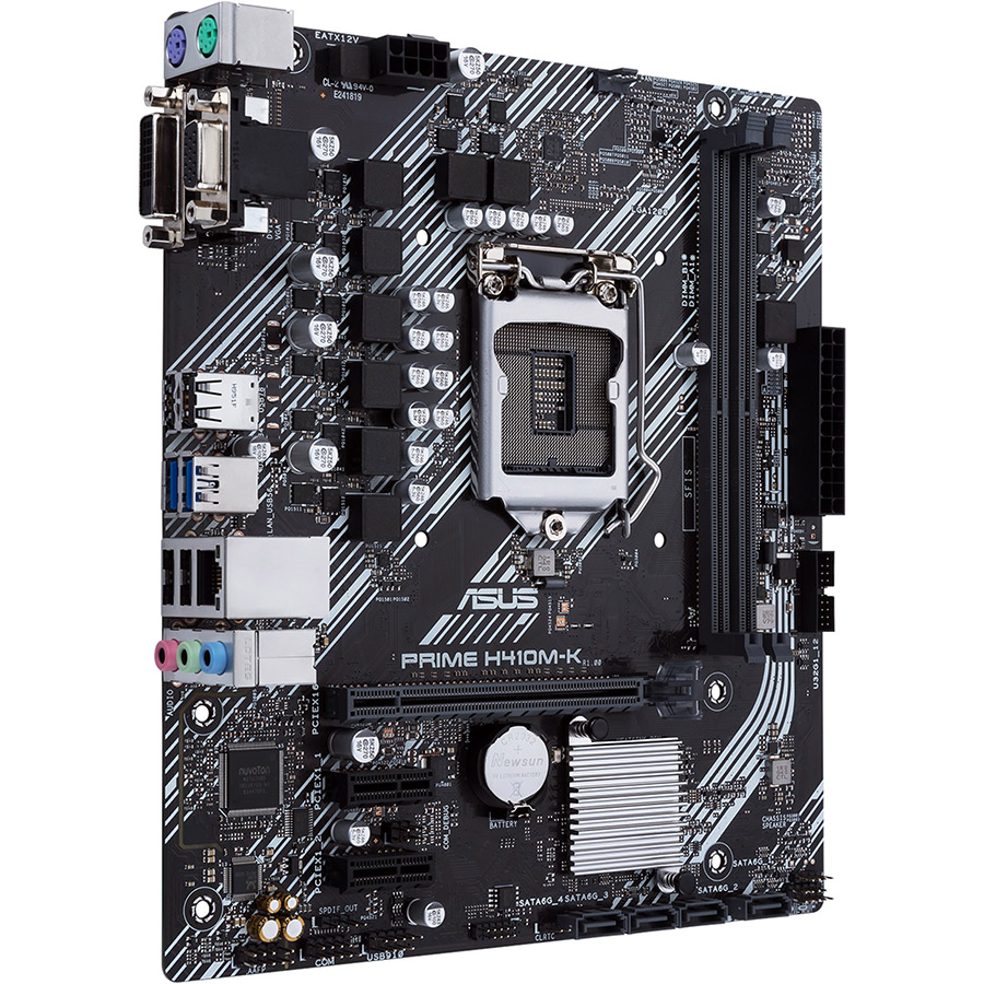 Bo Mạch Chủ Mainboard ASUS PRIME H410M-K - Hàng Chính Hãng