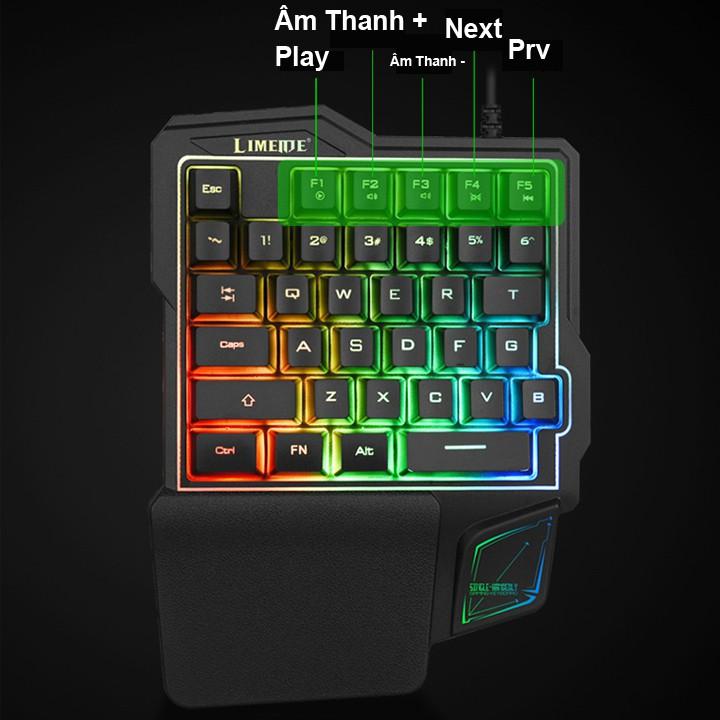 Bàn Phím Giả Cơ Một Tay Gaming Keypad GK103