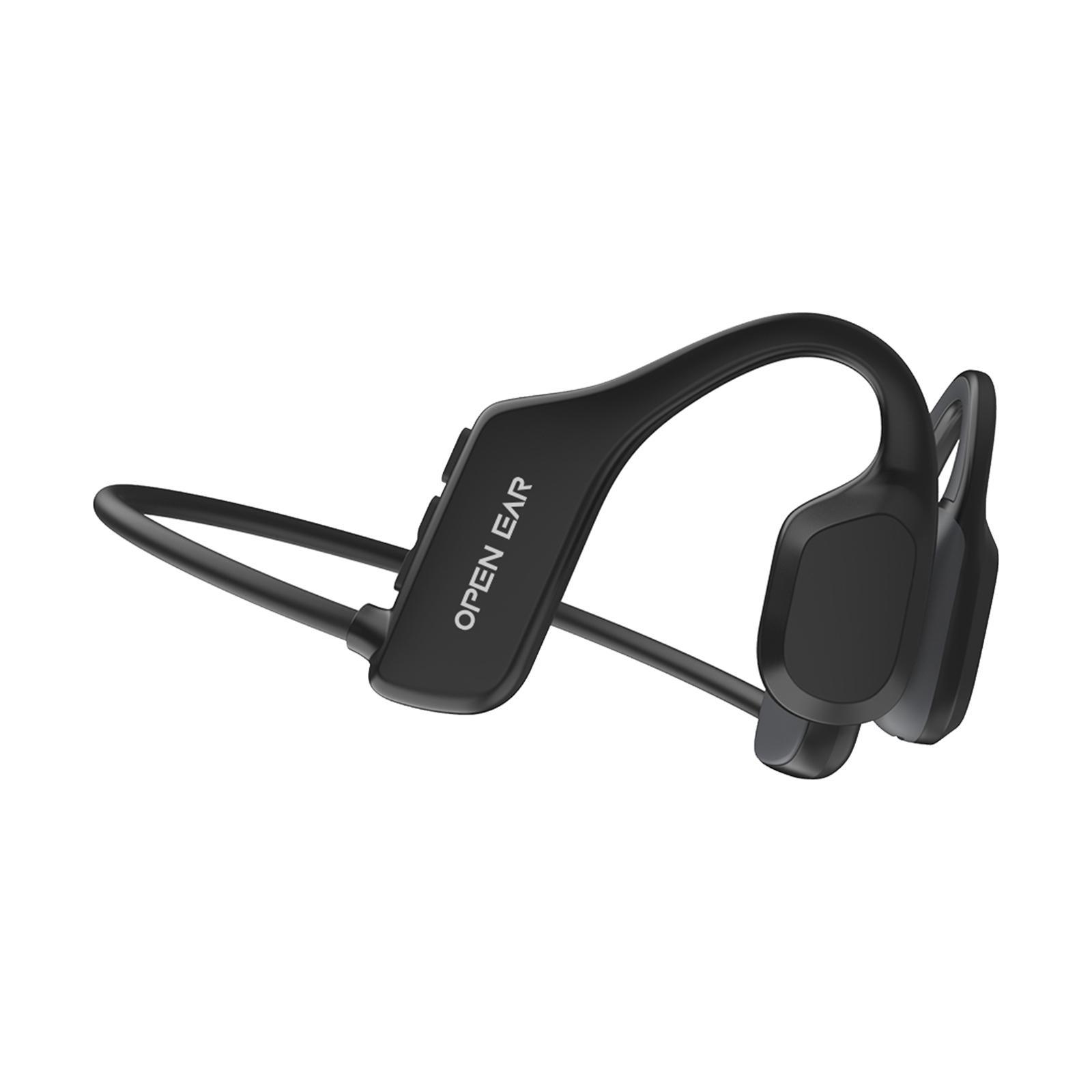 Headphone Withophone IPX5 Waterproof Earphone Sports Earphones for Cycling Black