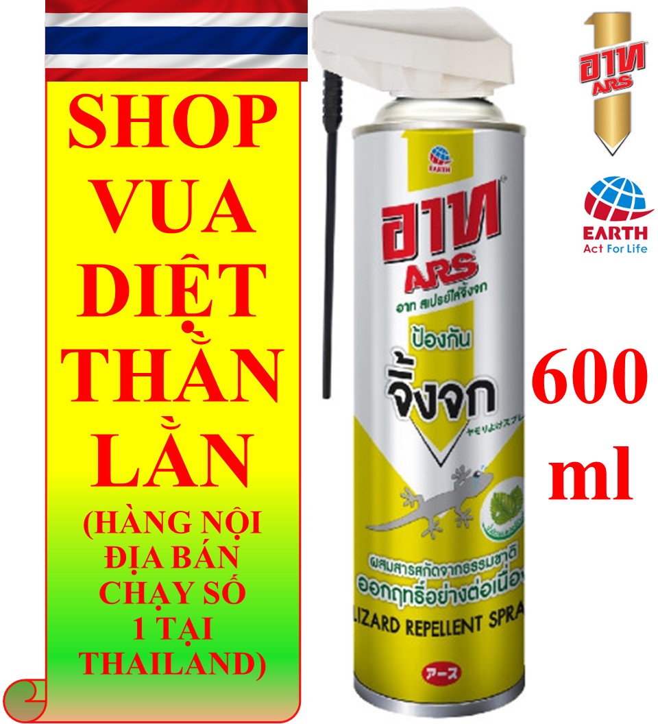 CHAI XỊT DIỆT THẰN LẰN (chai 600ml) - CAM KẾT HÀNG THẬT THAILAND 100