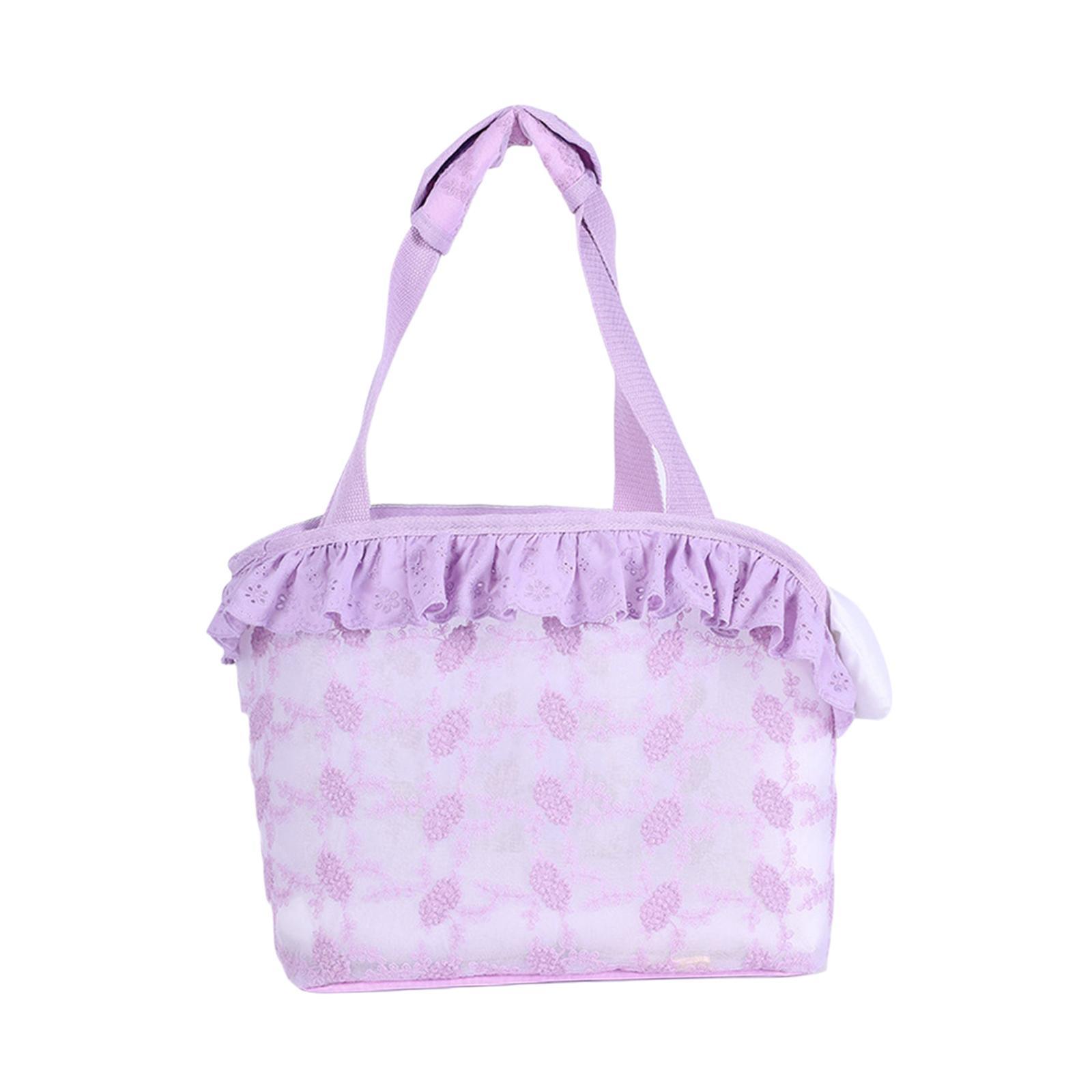 Cat Carrier Pet Carrier Bag Transport Bag Pet Outing Bag Kitten Washable Summer Carrying Handbag Shoulder Bag for Outdoor Traveling Shopping