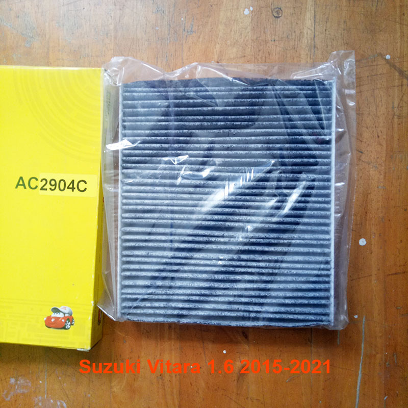 Lọc gió điều hòa than hoạt tính cho xe Suzuki Vitara dung tích 1.6L 2015-2021 mã phụ tùng 95850-M79M00 mã AC2904C