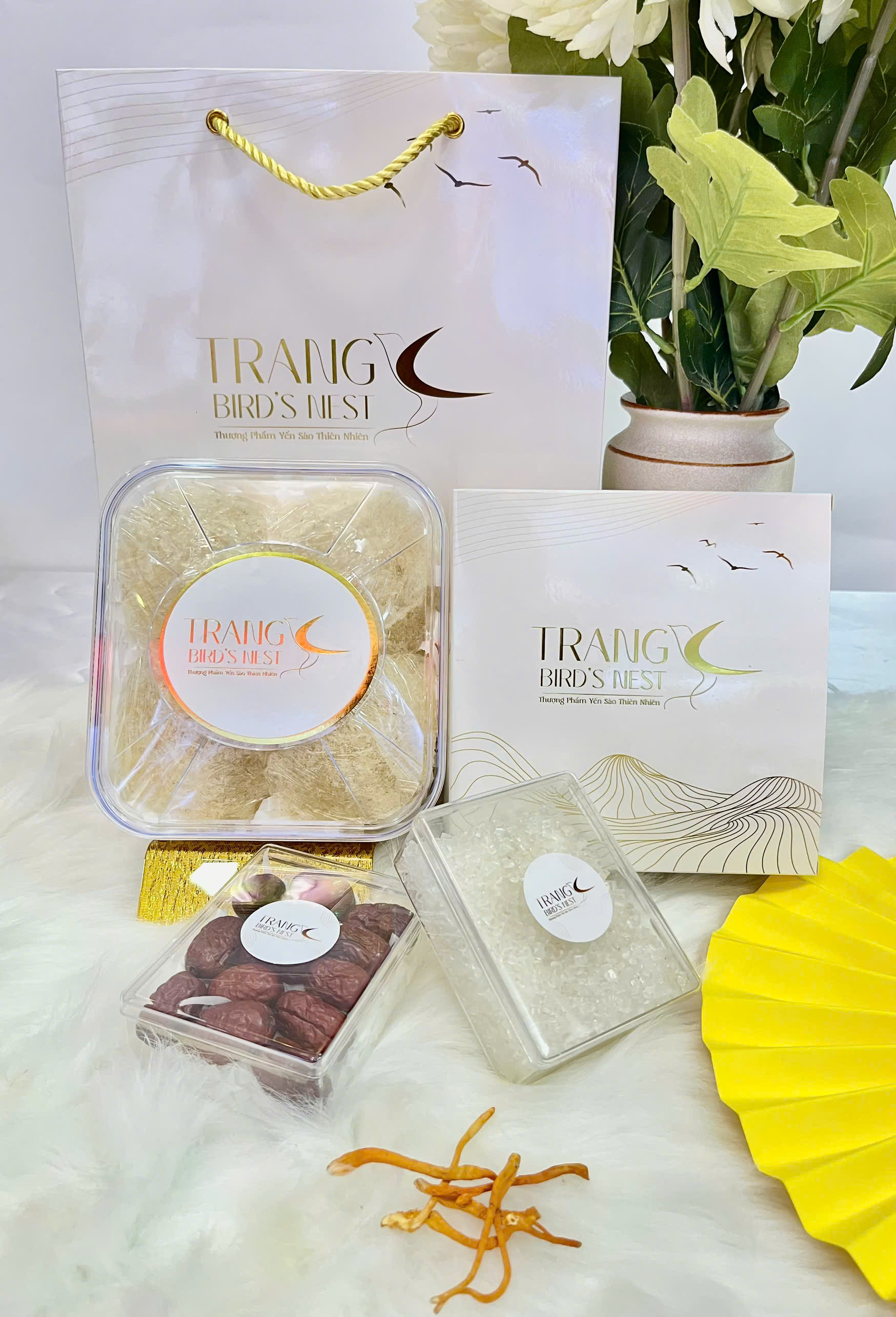 Yến Tinh Chế Sợi Rối [Hộp 50g]-Tăng cường sức khỏe - Tăng đề kháng - Tăng hệ miễn dịch - Giúp ăn ngon - Tốt cho phụ nữ mang thai - Trang bird's nest - Cải thiện giác ngủ - Tăng cường sinh lý