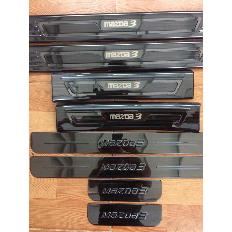 Ốp bậc trong + ngoài Mazda 3 Titan