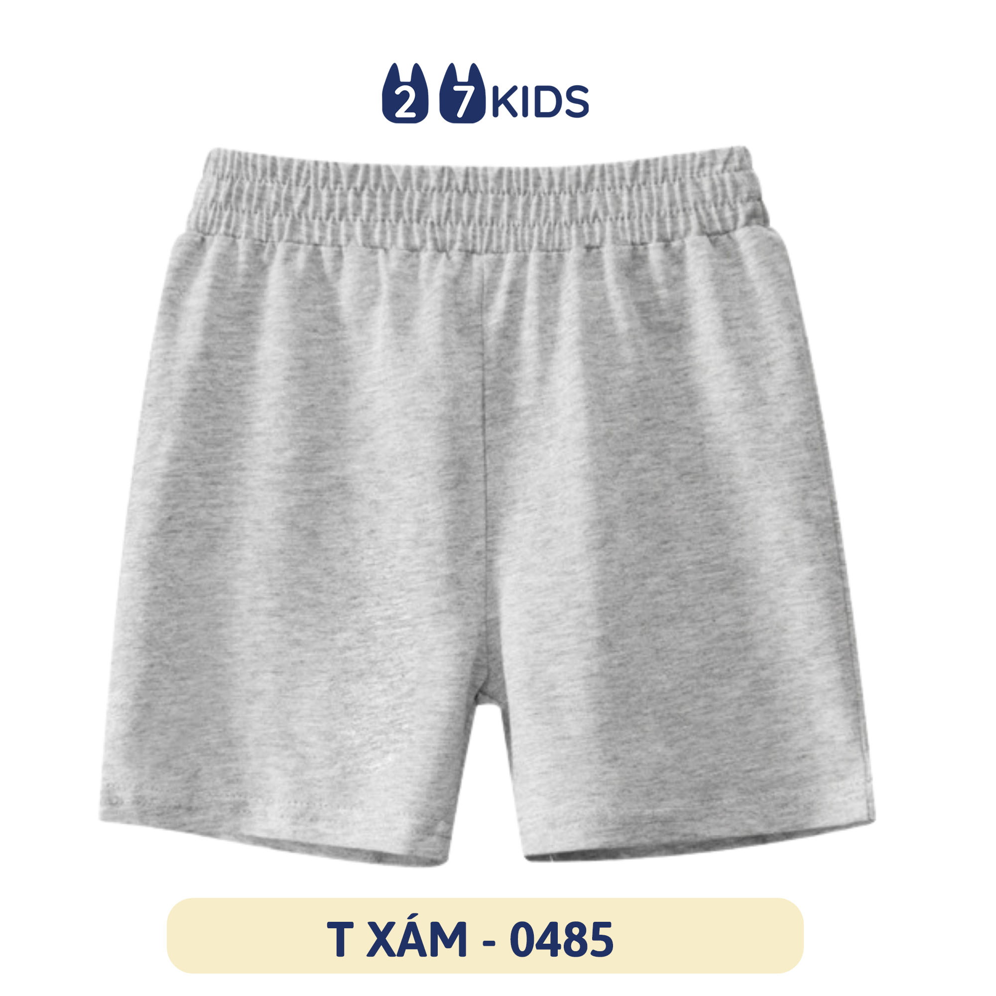 Quần short bé trai 27Kids sóc đùi nam mềm mỏng mát vải cotton mùa hè cho trẻ từ 2-10 tuổi BSPS3