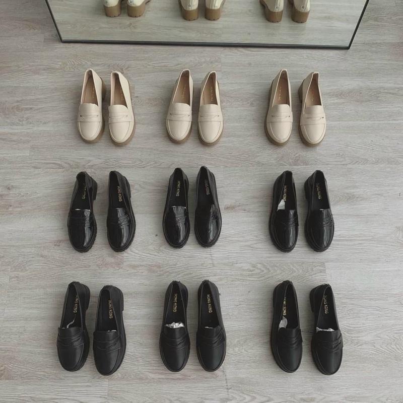 Có sẵn: Giày, sục, dép đốc 3 phân phong cách Hàn