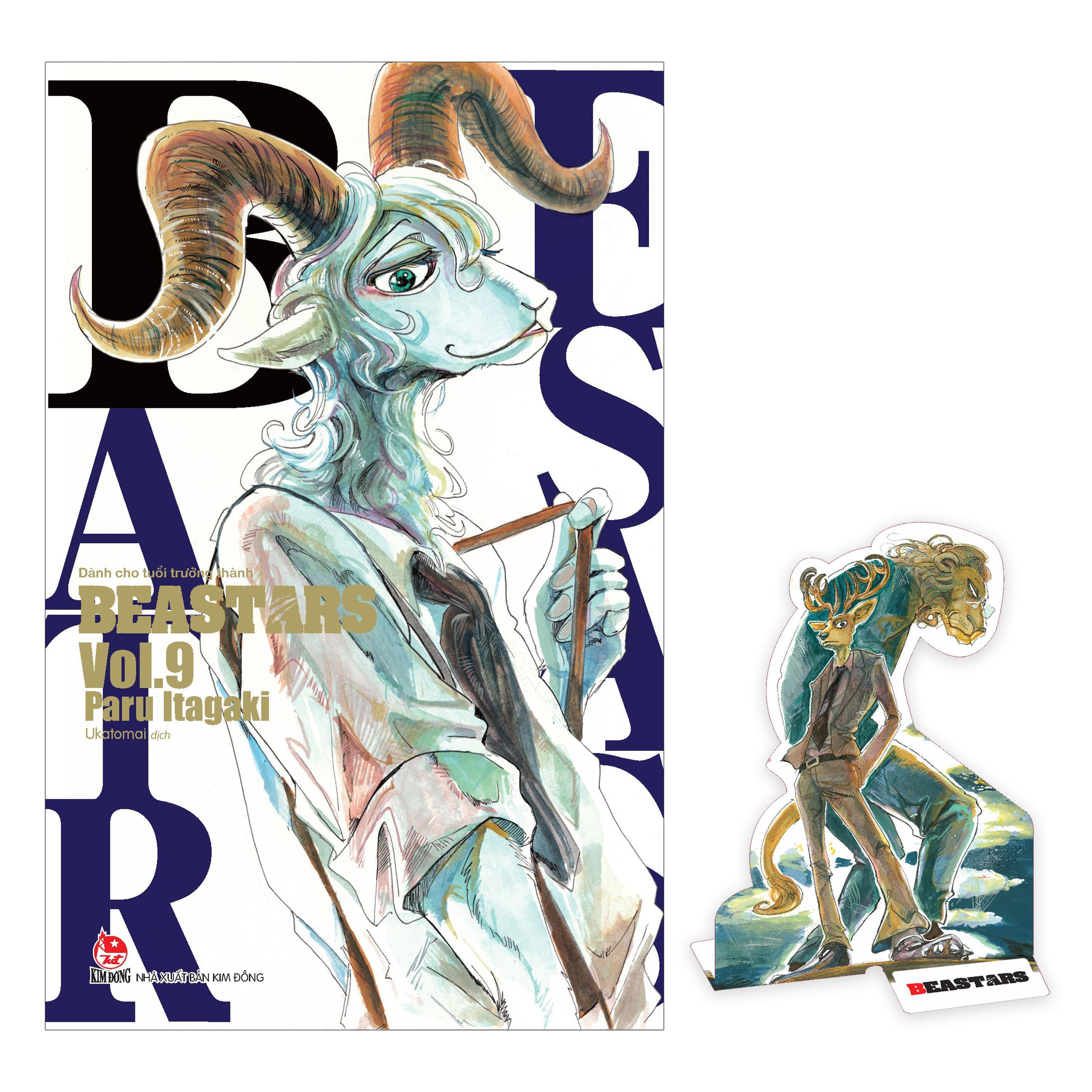 Sách - Beastars - Tập 9 - Tặng Kèm Standee PVC