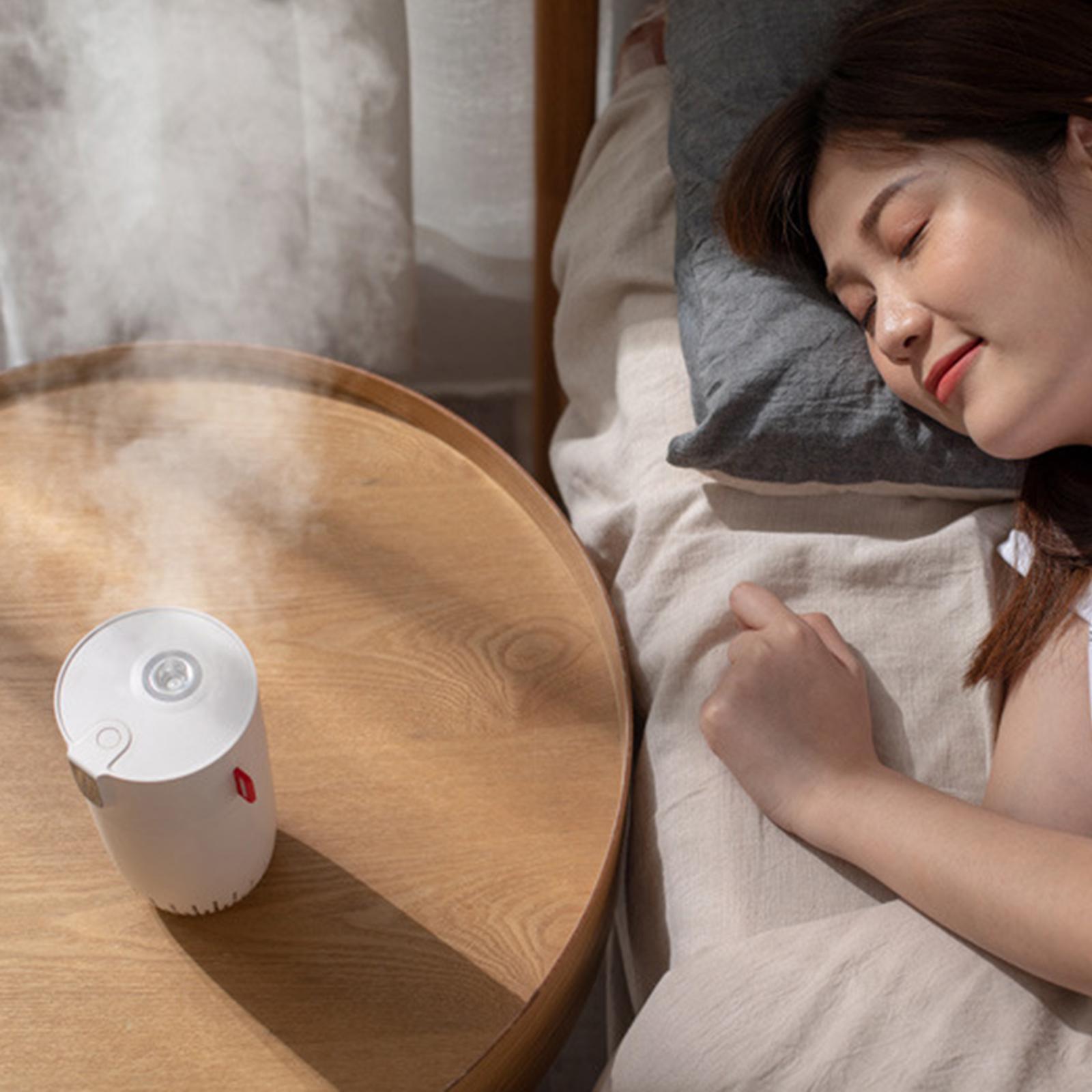 450ml Air Humidifier, LED Intelligent Digital Display Desktop Diffuser for Car Home