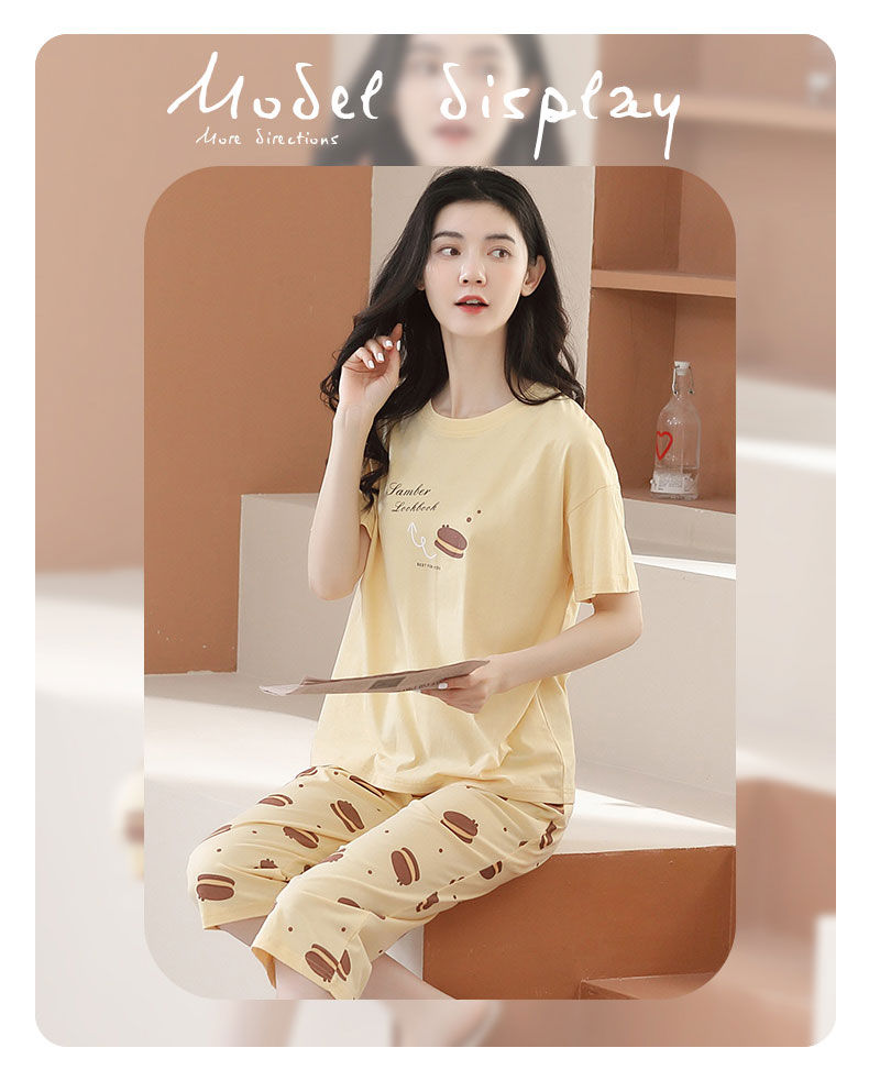 Quần áo mặc nhà cotton 5638