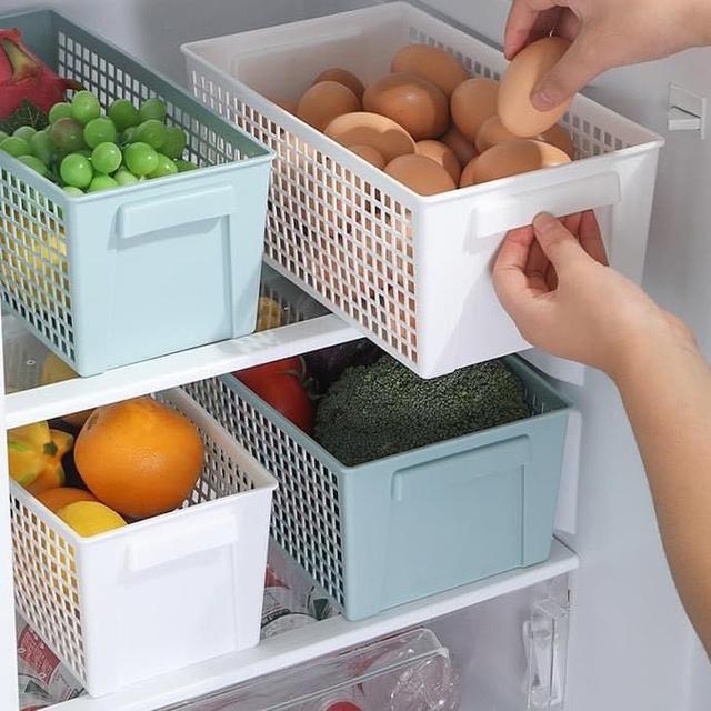 Giỏ Nhựa Đựng Đồ Đa Năng Dáng Dài, Dáng Rộng