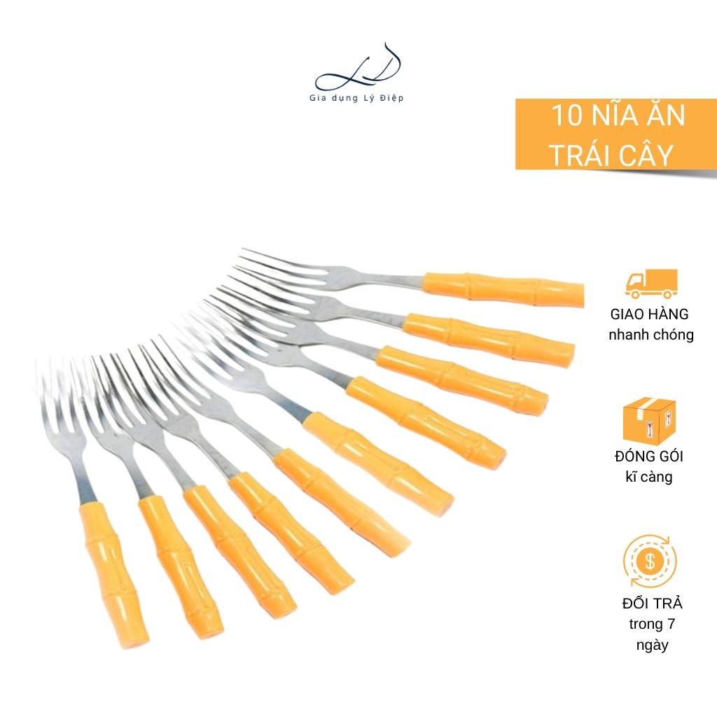 10 Nĩa trúc ăn trái cây tiện dụng