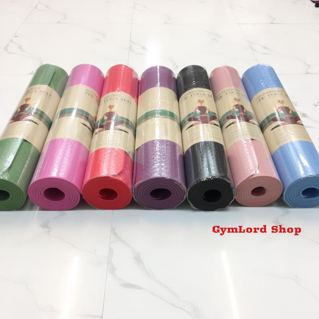 Thảm tập Yoga - Gym TPE công nghệ chống trơn trượt
