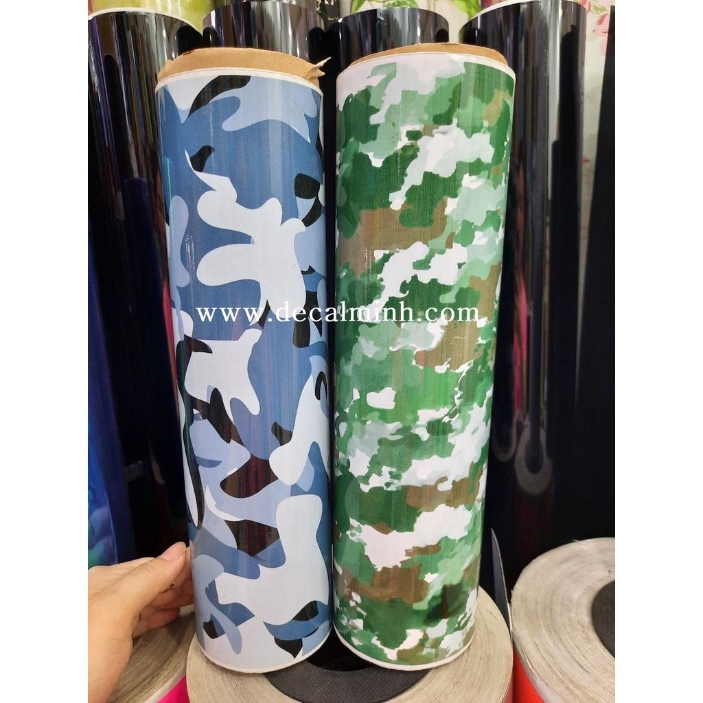 Decal Rằn Ri (Camo) Hiện Đại - Thời Trang Chống Nước 100