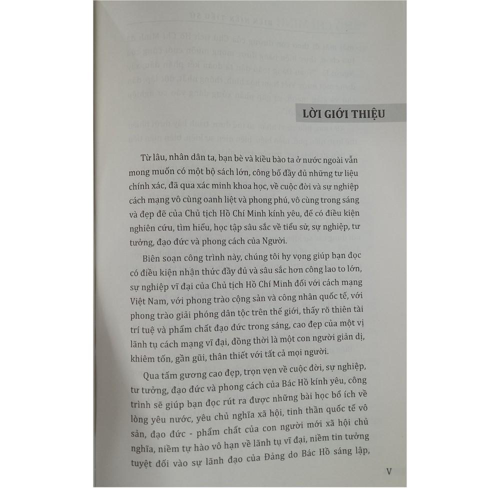 Sách - Hồ Chí Minh Biên Niên Tiểu Sử - Combo 10 Tập - NXB Chính Trị Quốc Gia
