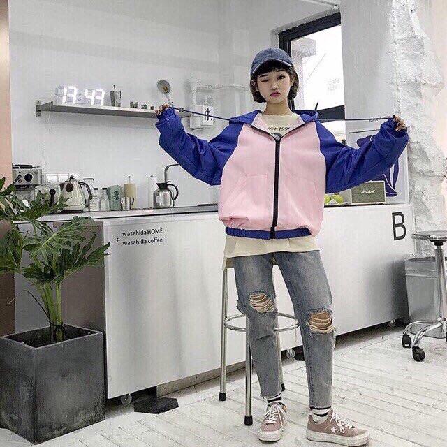 Áo khoác dù hai lớp