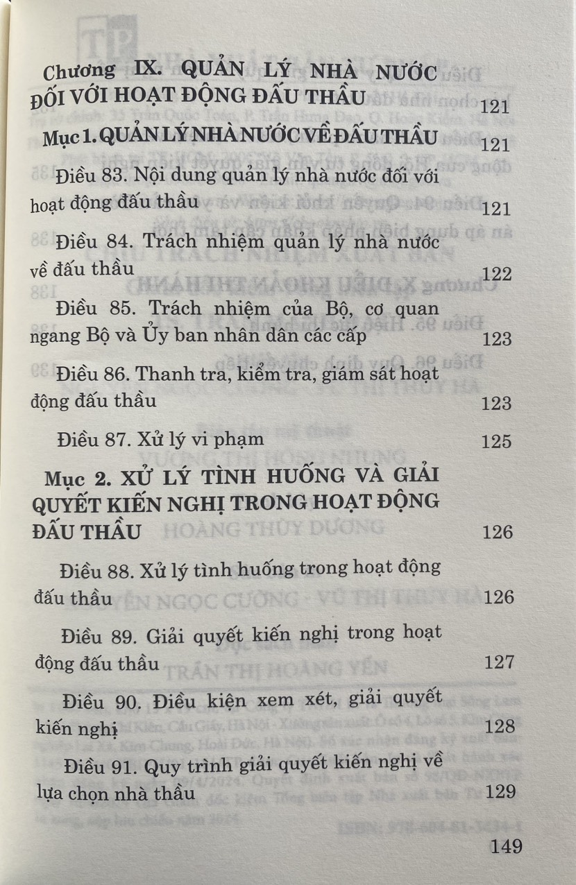 Luật Đấu Thầu 