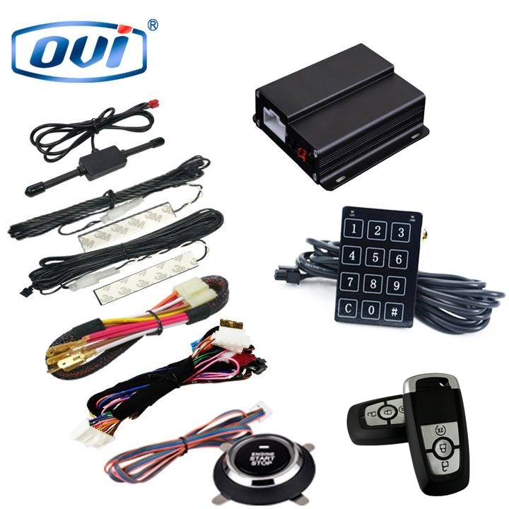 Bộ chìa khóa thông minh START-STOP điều khiển từ xa dành cho ô tô Ford - Mã: OVI-EF010