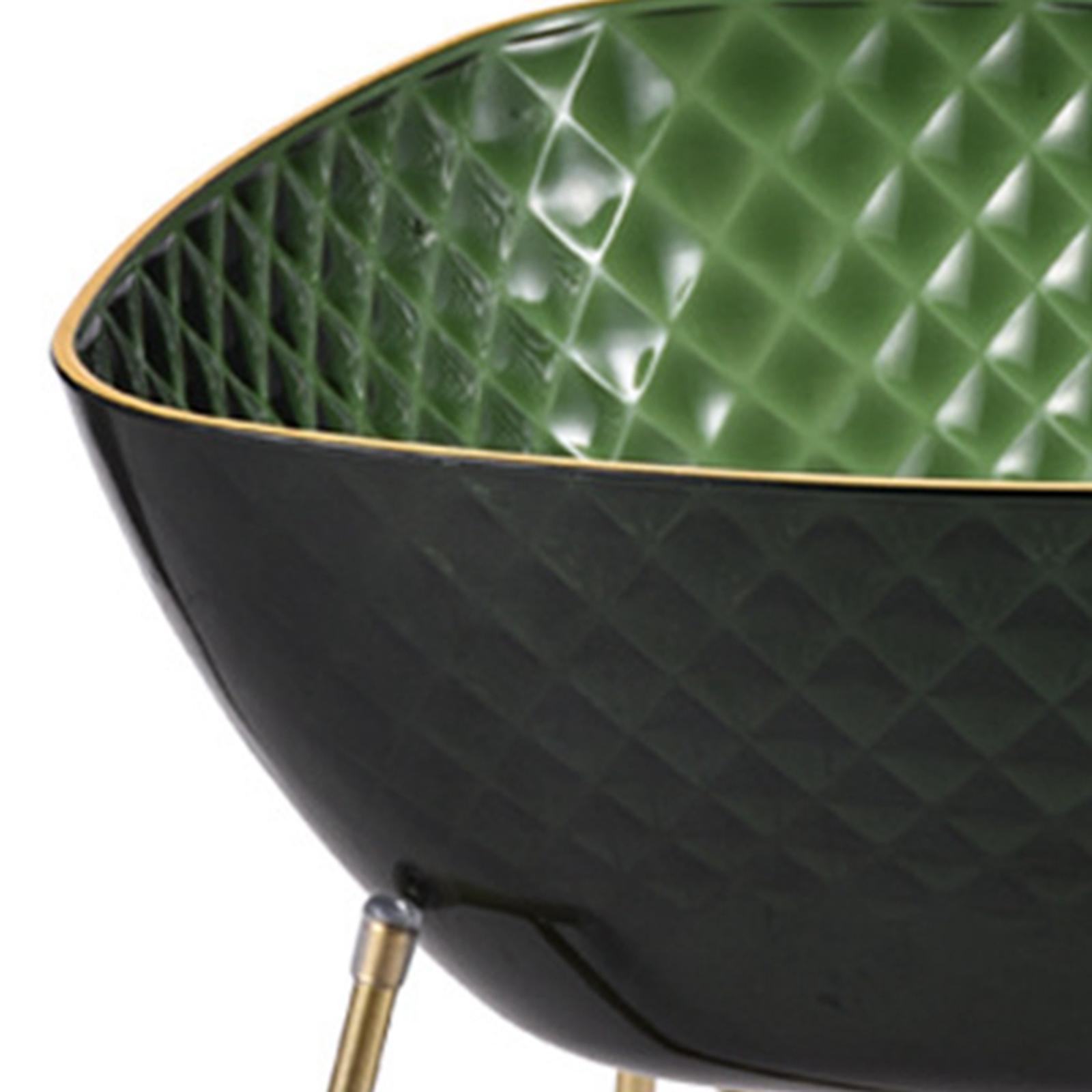 Fruit Plate Fruit Holder Snack Storage Tray for Kitchen Counter Dining Table