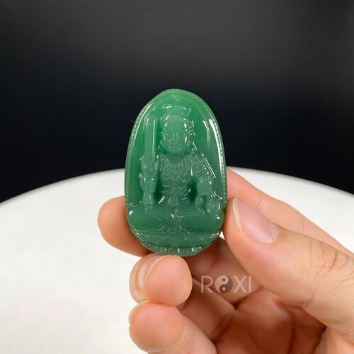 Mặt dây chuyền phật Bất Động Minh Vương ngọc đông linh - BDTA06
