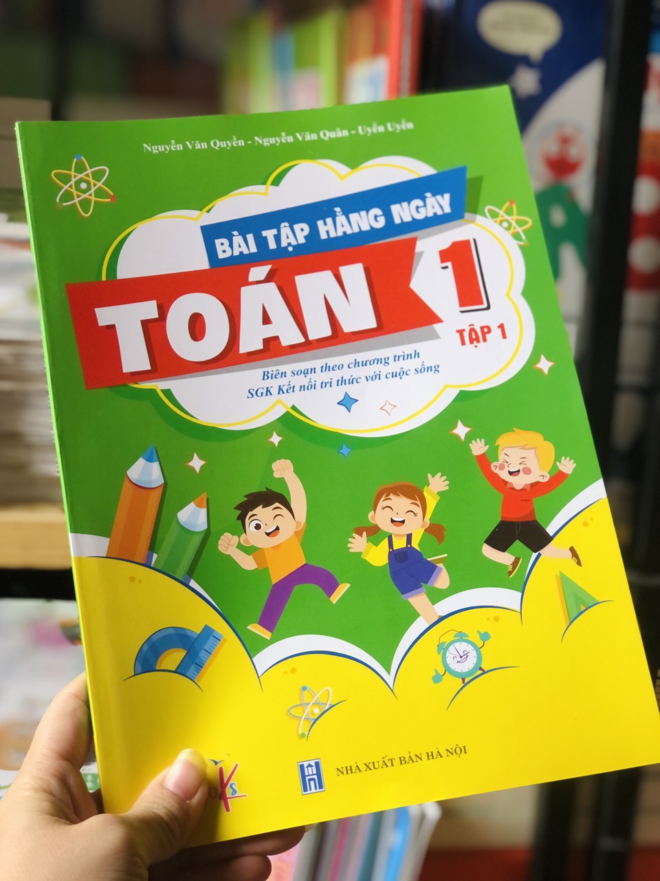 Sách - Combo Bài Tập Hằng Ngày - Toán và Tiếng Việt Lớp 1 - Kết Nối Tri Thức Với Cuộc Sống - Tập 1, 2 (2 cuốn)