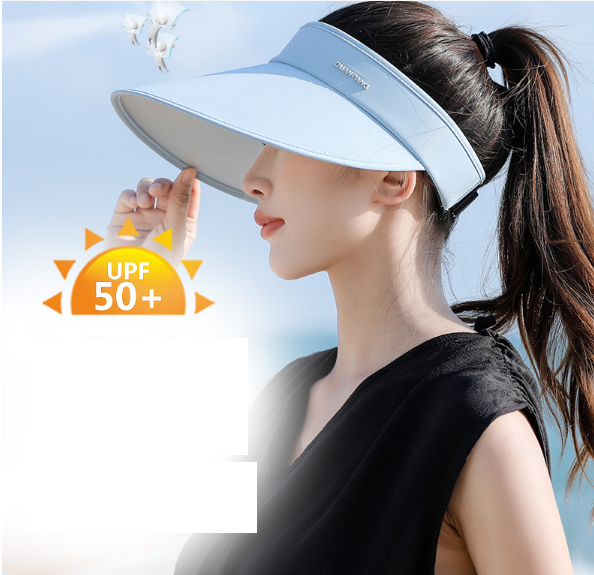 Mũ nữ nửa đầu chống nắng chống tia Cực tím phong cách Hàn, nón chống nắng cao cấp