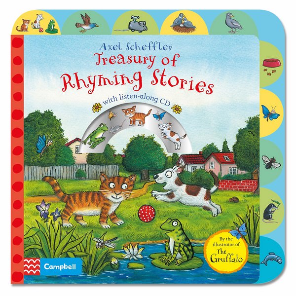 [Hàng thanh lý miễn đổi trả] Axel Scheffler Treasury of Rhyming Stories Book and CD