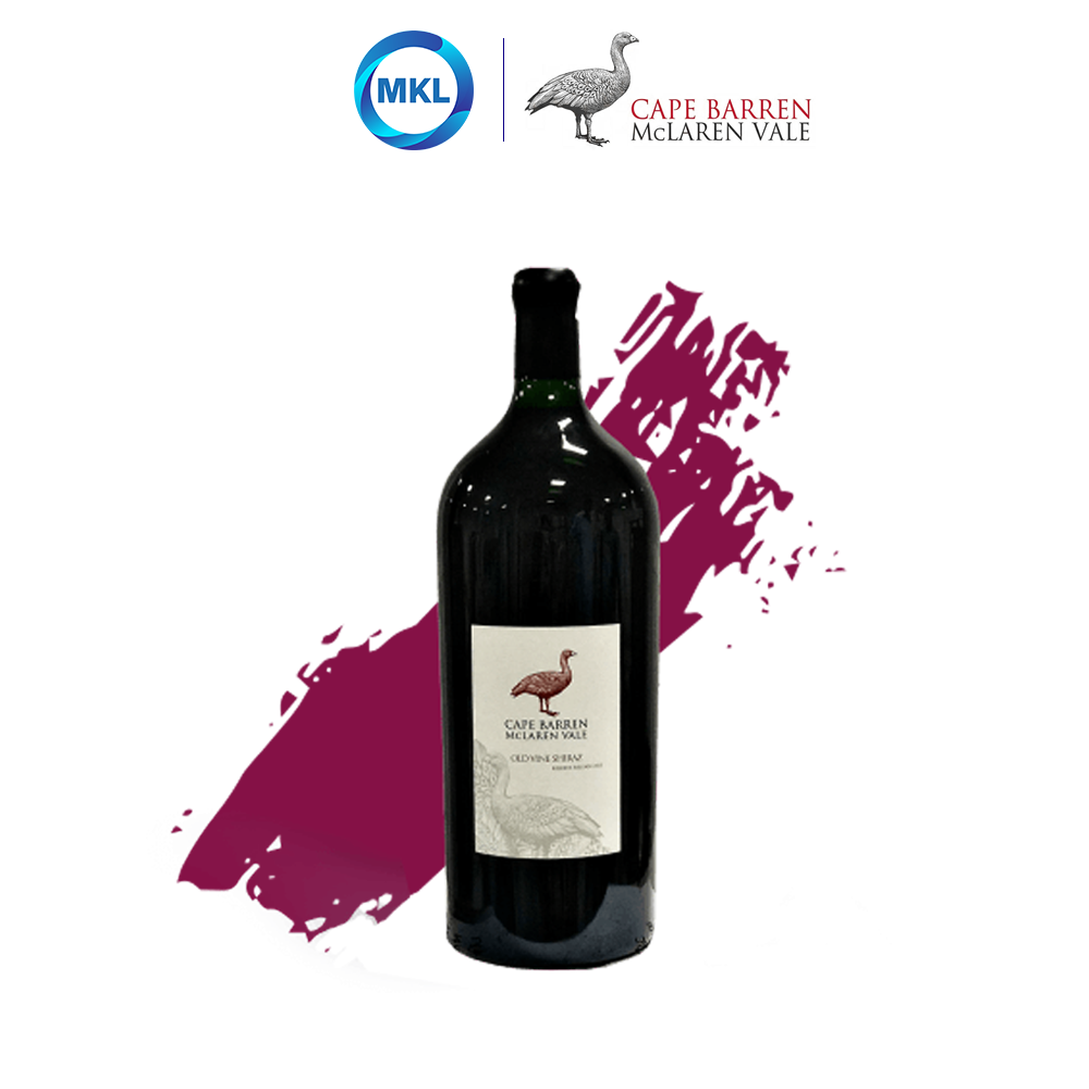 Rượu Vang Đỏ Cape Barren Old Vine Reserve McLaren Vale Shiraz 1.5L 14,5% - Úc - Hàng Chính Hãng