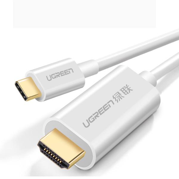 Cáp Chuyển Đổi USB Type-C Sang HDMI 1.5M UGREEN Hỗ Trợ 4K, 3D - Hàng Chính Hãng