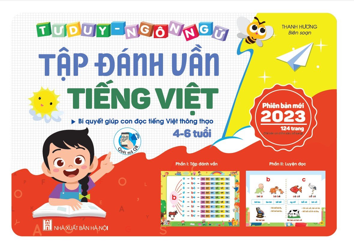 Sách - Tập đánh vần Tiếng Việt (Bí quyết giúp con đọc tiếng Việt thông thạo 4-6 tuổi)