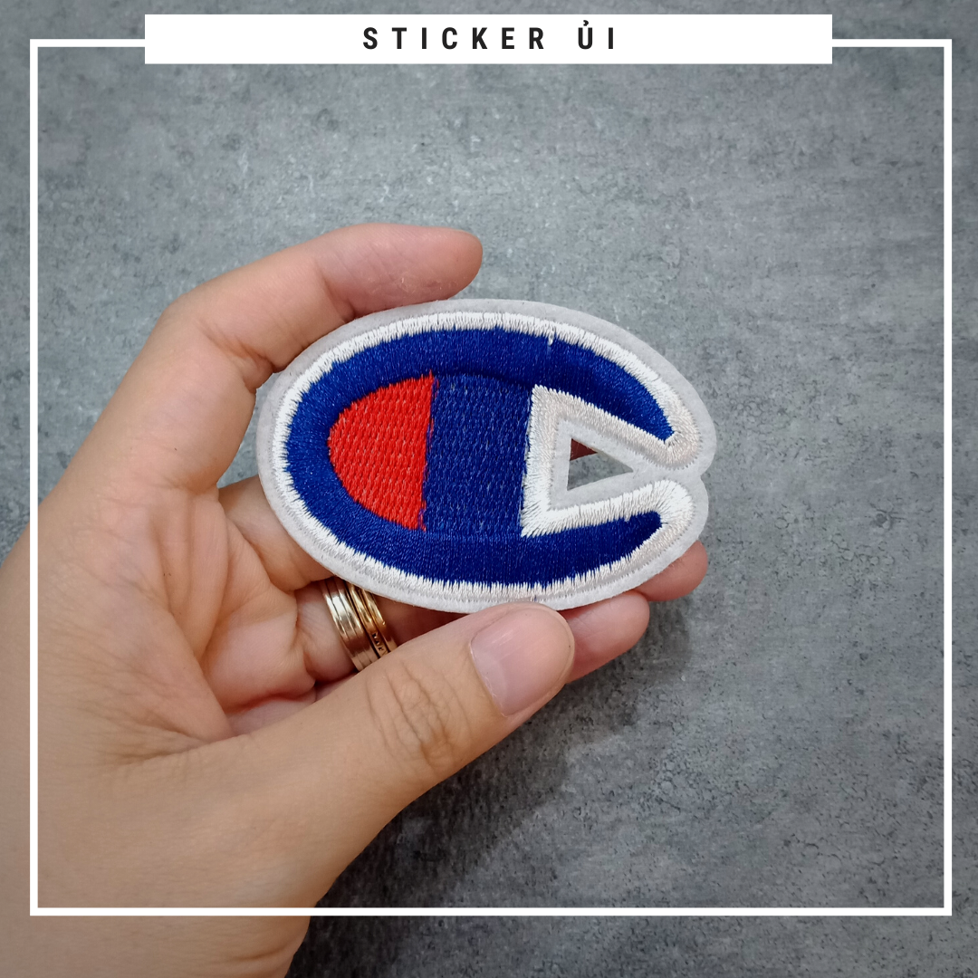 Phụ kiện trang trí áo thun tay lỡ unisex: Logo Sticker Patch Ủi Quần Áo, BALO, quần jogger chuẩn local brand streetstyle