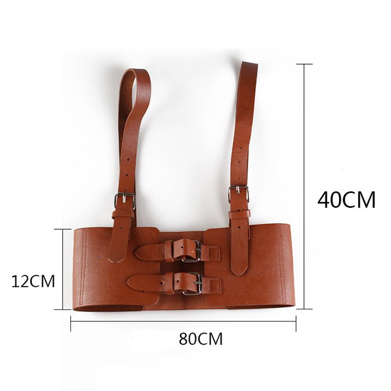 Năm 2021 Nữ Dây Đeo Dây Hông Cincher Với Dây Rộng Đai Corset Vintage Nữ Giả Da Căng Dây Thắt Lưng