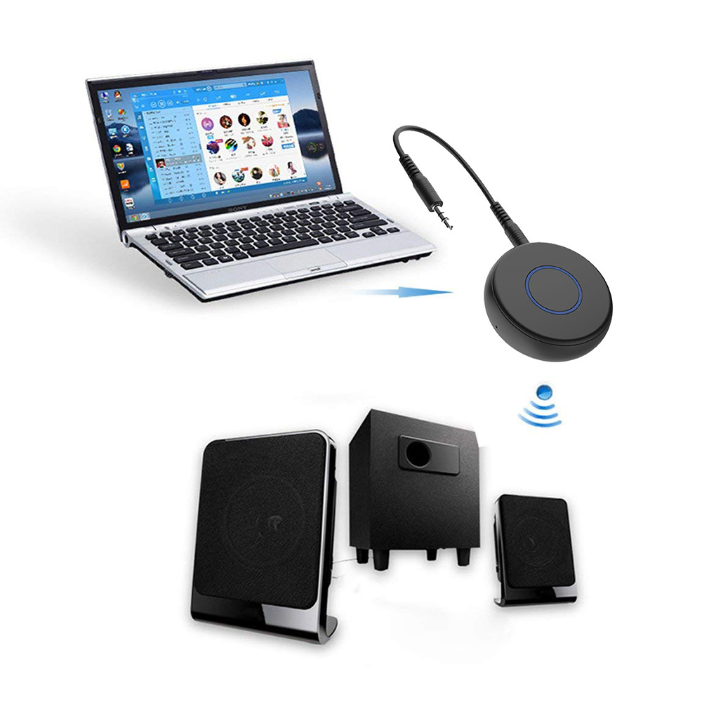 Bộ Chuyển Đổi Âm Thanh Bluetooth 5.0 3,5mm Không Dây 2 Trong 1 Cho TV Máy Tính Xách Tay Hệ Thống Âm Thanh Tại Nhà