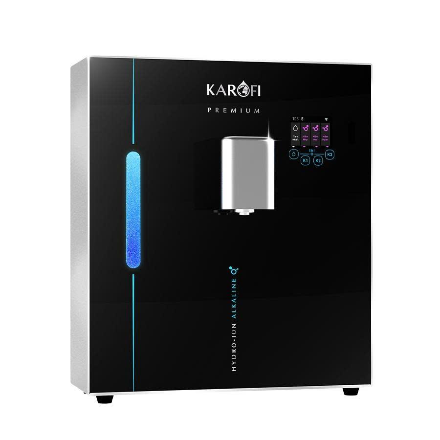 Máy chuyển đổi Hydro-ion kiềm Karofi KAE-S18 - 5 Điện cực Titan Bạch Kim - Bảo hành điện cực 5 năm - Hàng Chính Hãng