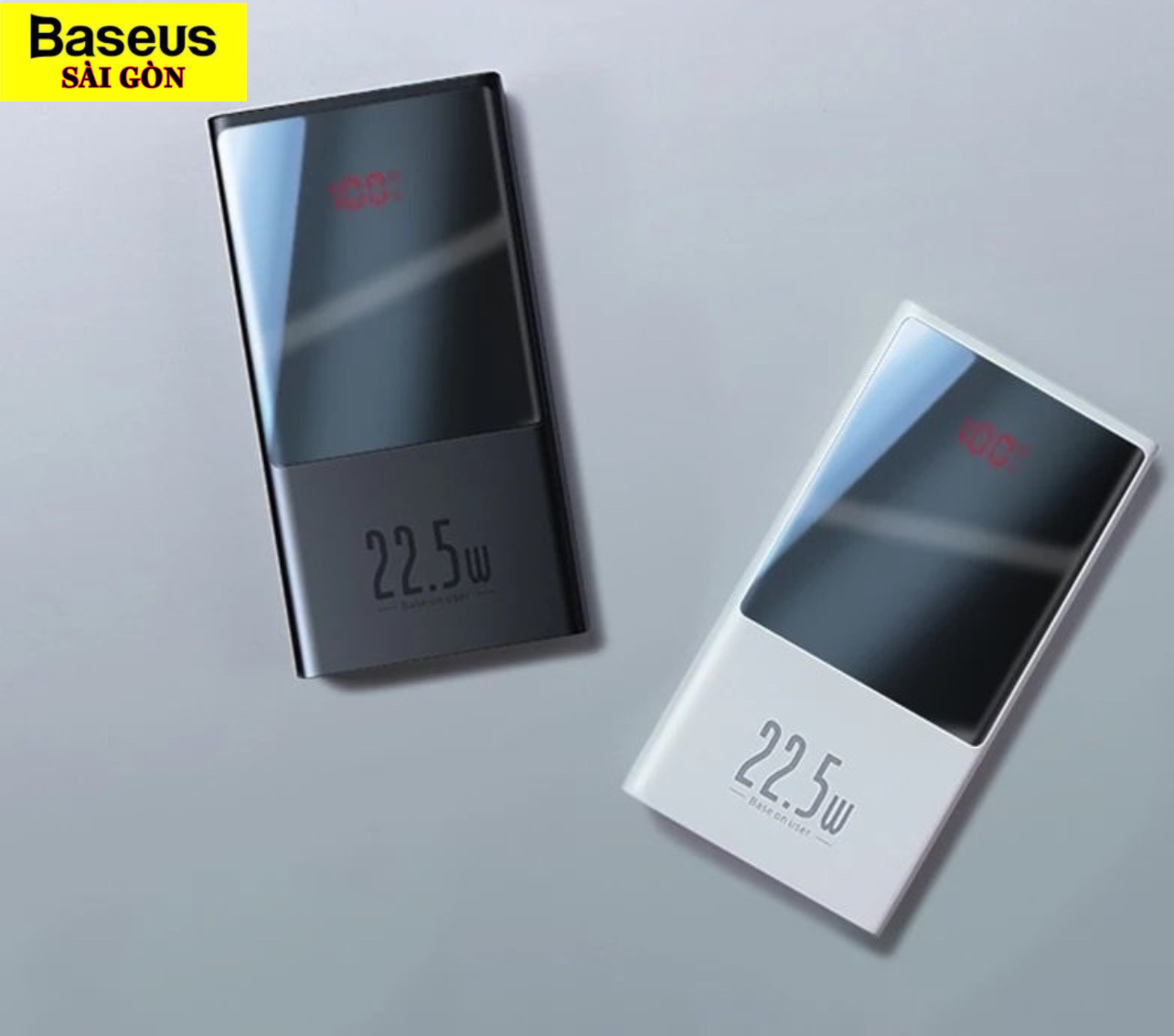 Pin dự phòng sạc nhanh 22.5W Baseus Super Mini Digital Display Power Bank ( 10000mAh / 20000mAh, màn hình LED)- Hàng chính hãng