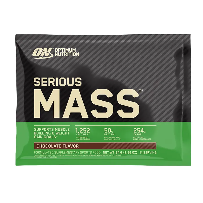 Thực phẩm bổ sung tăng cân Optimum Nutrition Serious Mass 84g Chocolate