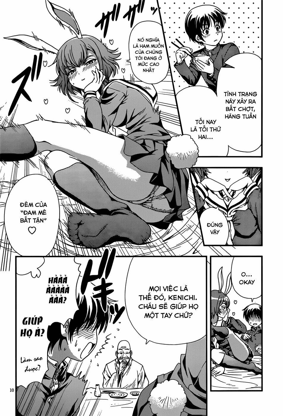 những cô gái có đôi tai thỏ chapter 6 12