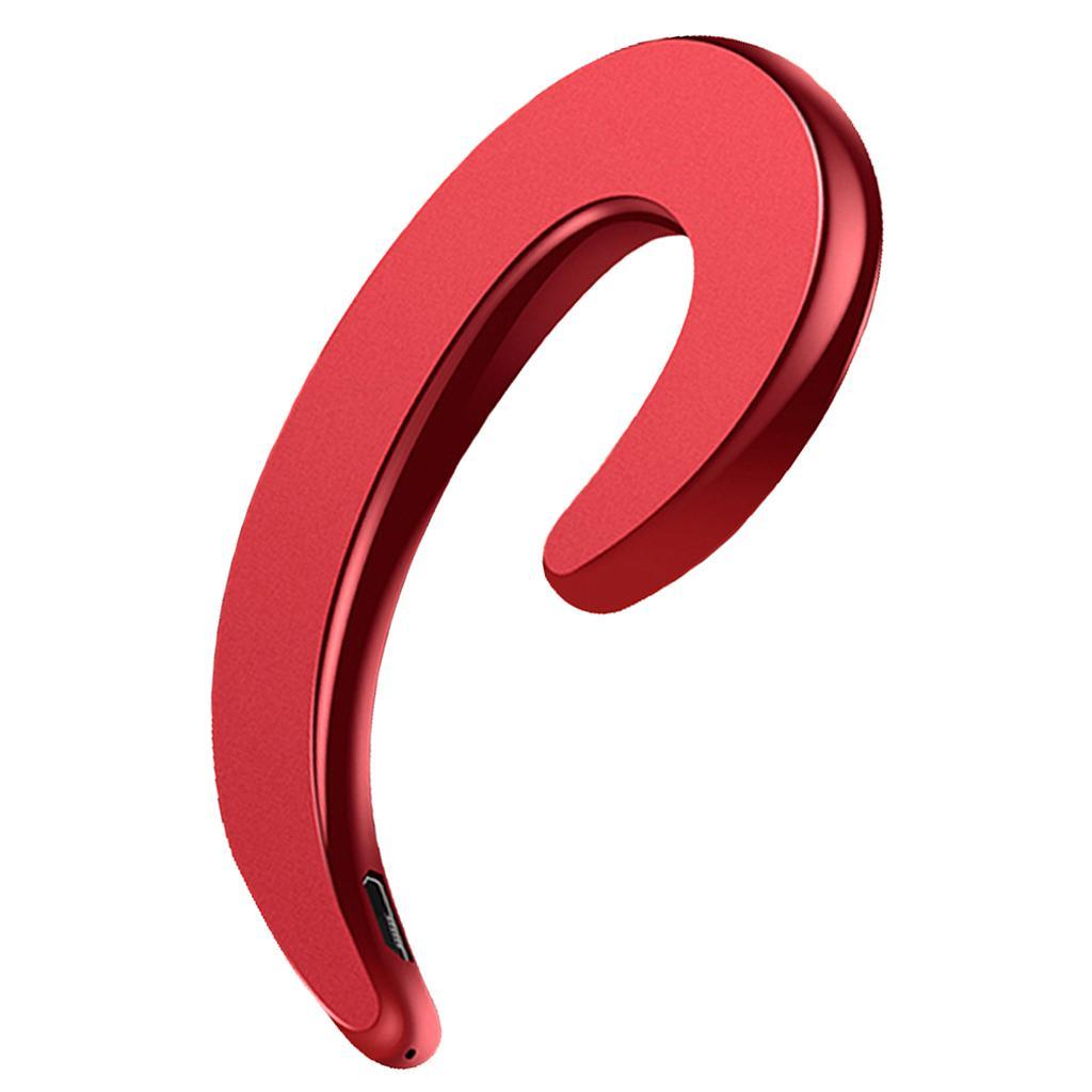 2 Pieces Bluetooth Bone Conduction Headphones Wireless Earphone Headset Mic