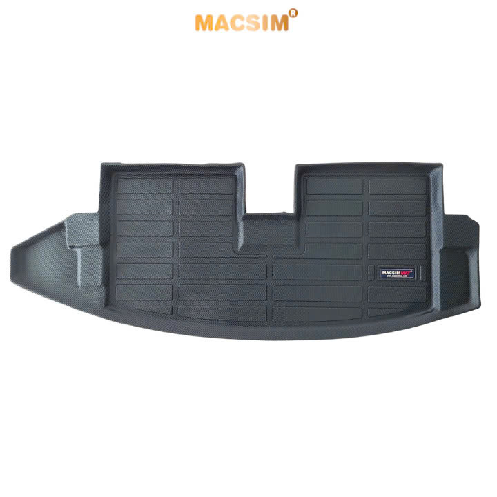 Thảm lót cốp xe ô tô Isuzu Mux 2015- 2021 nhãn hiệu Macsim chất liệu TPE màu đen