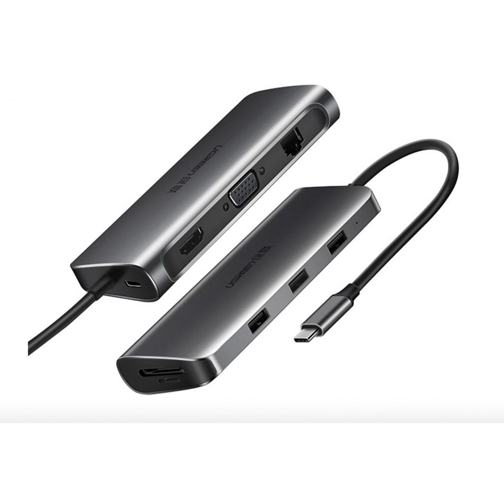 Cáp USB Type C Multifunction 9in1 UGREEN 40873 chính hãng