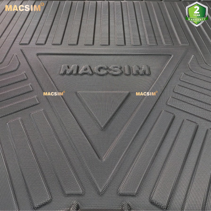 Thảm lót cốp Mercedes GLC 2016-2022 (qd) nhãn hiệu Macsin chất liệu tpv cao cấp màu đen