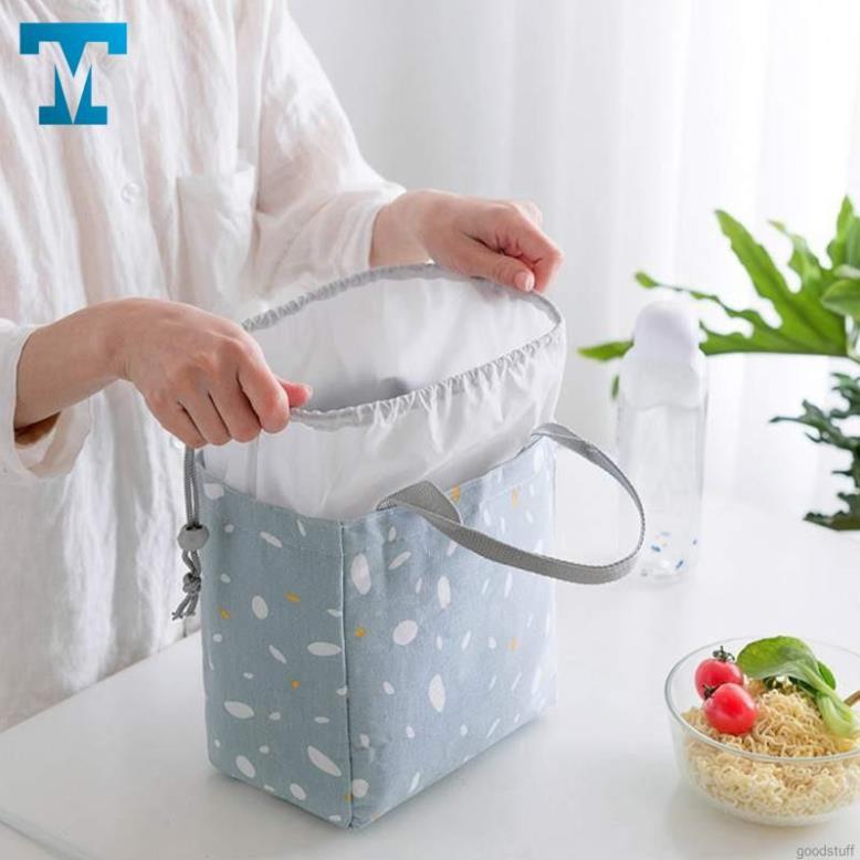 Túi đựng cơm trưa in họa tiết dễ thương
