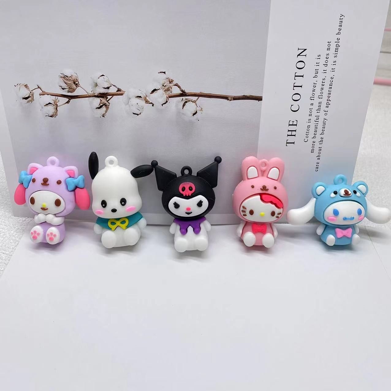 Móc Khoá Họa Tiết Các Nhân Vật Hoạt Hình Dễ Thương