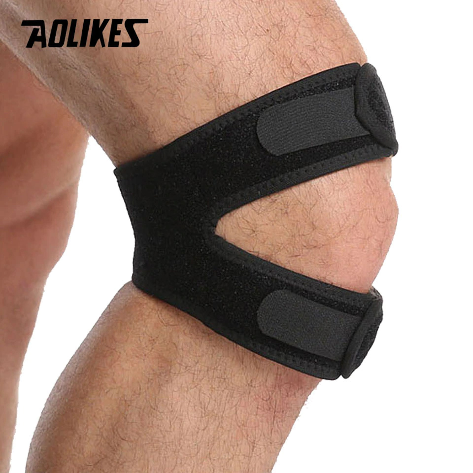 Đai hỗ trợ xương bánh chè đầu gối AOLIKES A-7929 Sport knee protector